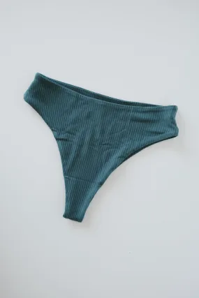 highwaist knicker - emerald
