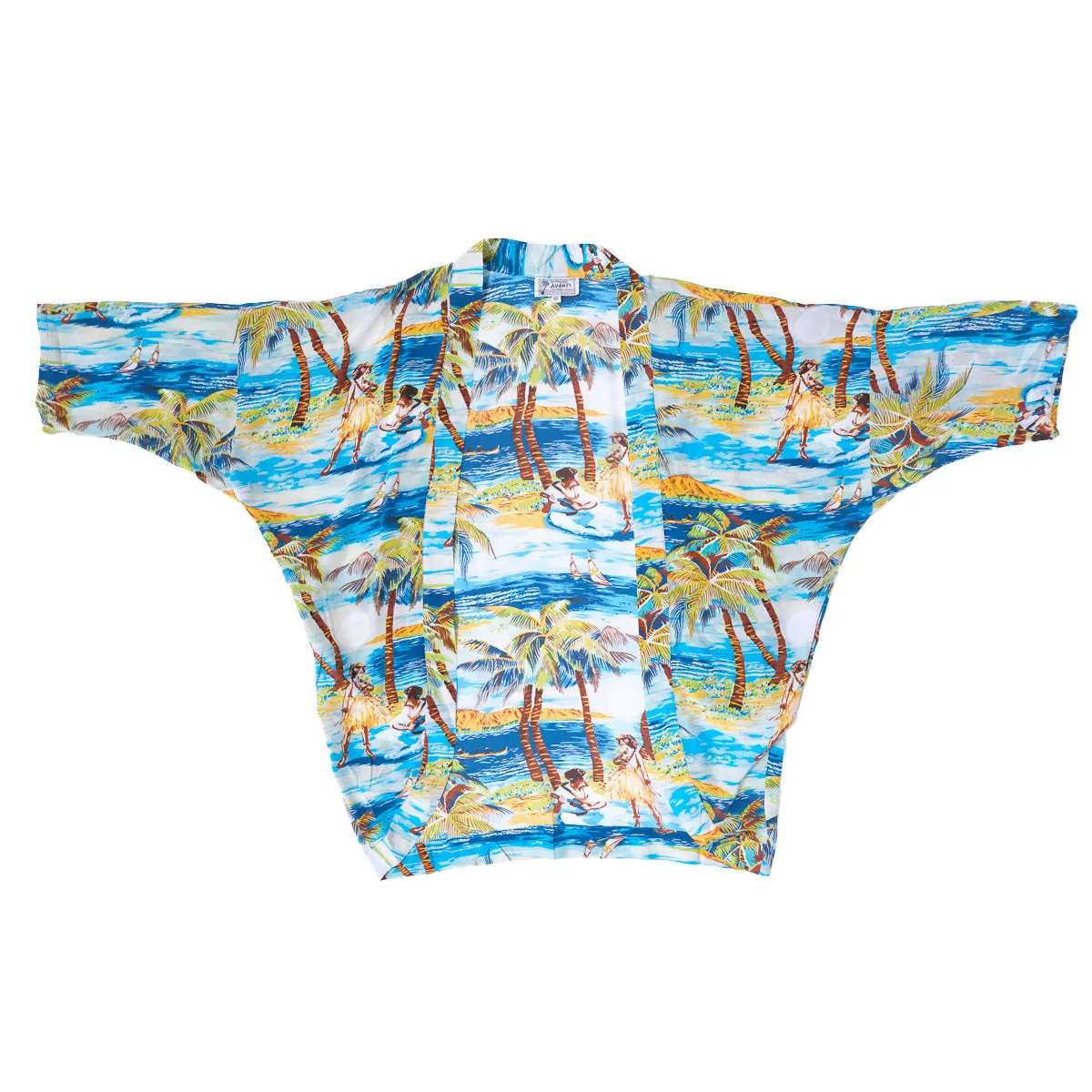 Hula (Kimono Cover-Up) - Teal