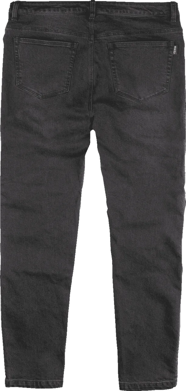 Icon Men's Slabtown CE Black Denim Jeans