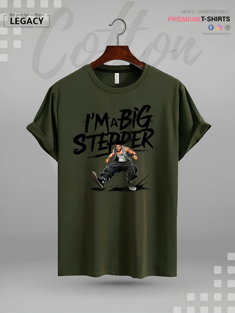 I'm A Big Stepper Print XXL Mens Tshirt In Lowest Price Only In BD