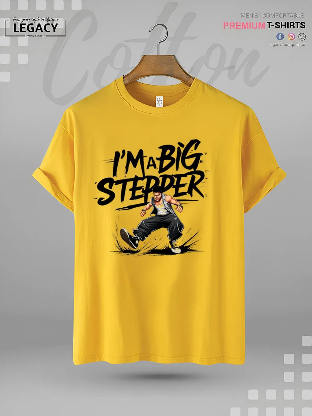 I'm A Big Stepper Print XXL Mens Tshirt In Lowest Price Only In BD