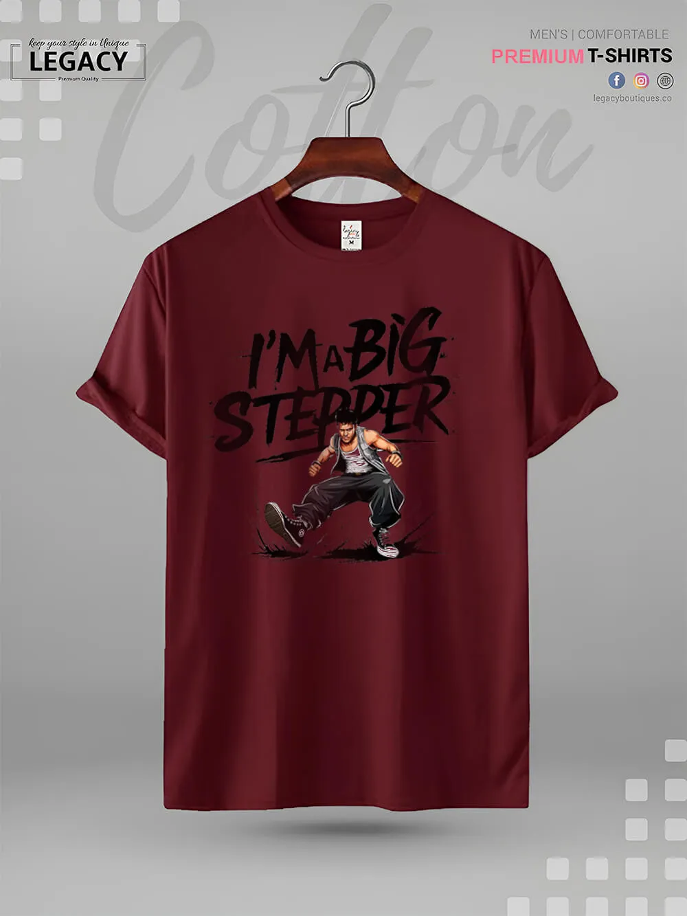 I'm A Big Stepper Print XXL Mens Tshirt In Lowest Price Only In BD
