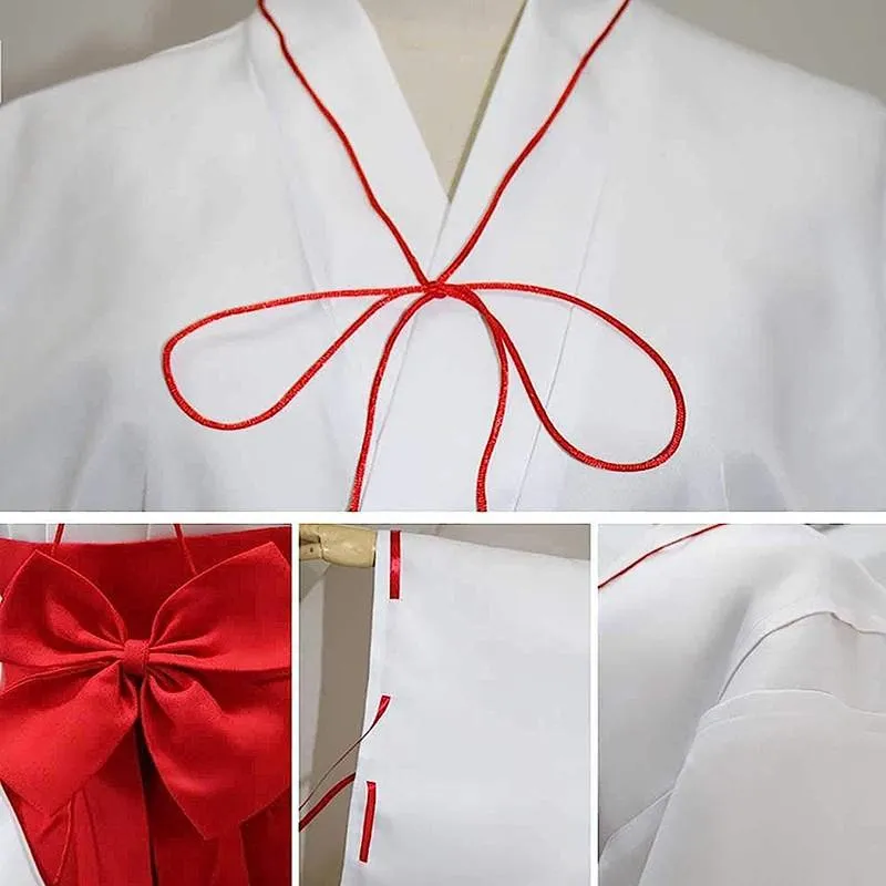 Inuyasha Kikyo Cosplay Kimono Costume