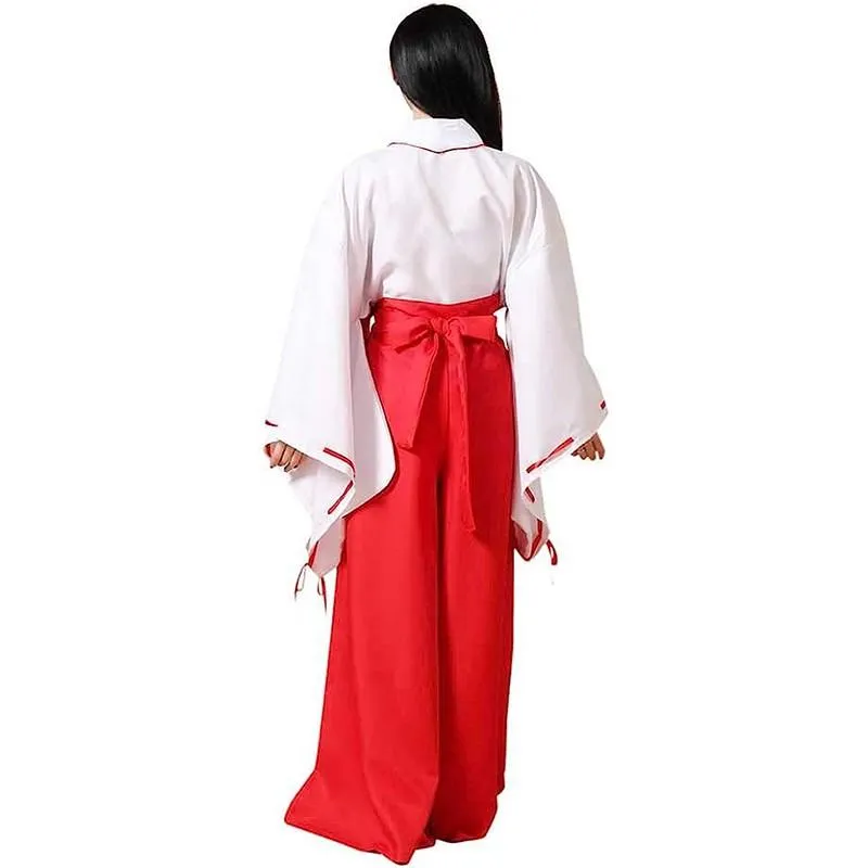 Inuyasha Kikyo Cosplay Kimono Costume