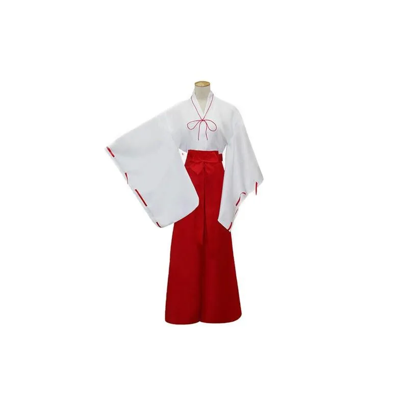 Inuyasha Kikyo Cosplay Kimono Costume