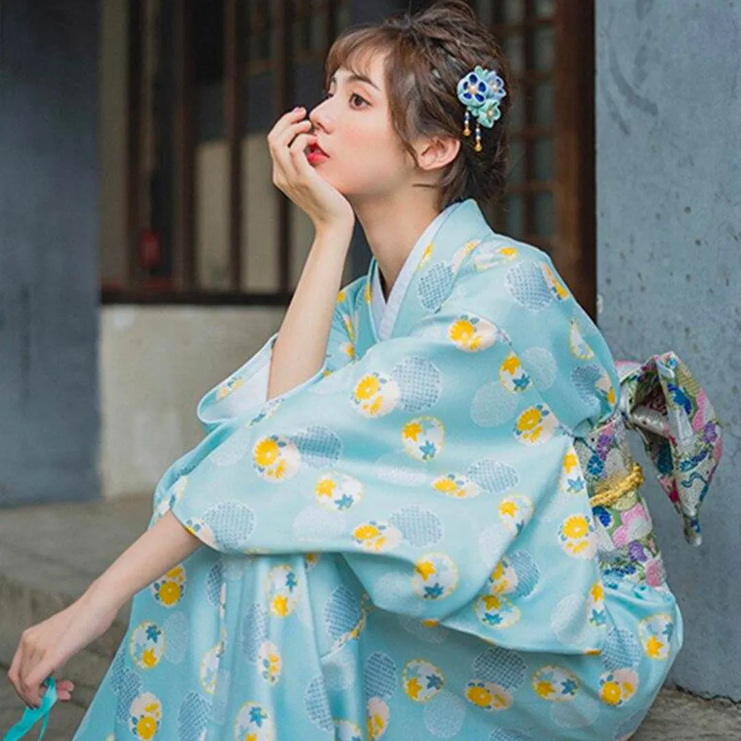 Japanese Traditional Dress Kimono
