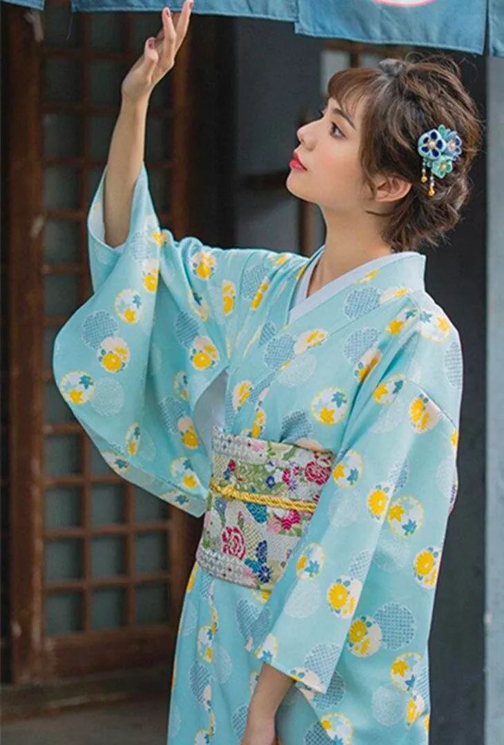 Japanese Traditional Dress Kimono