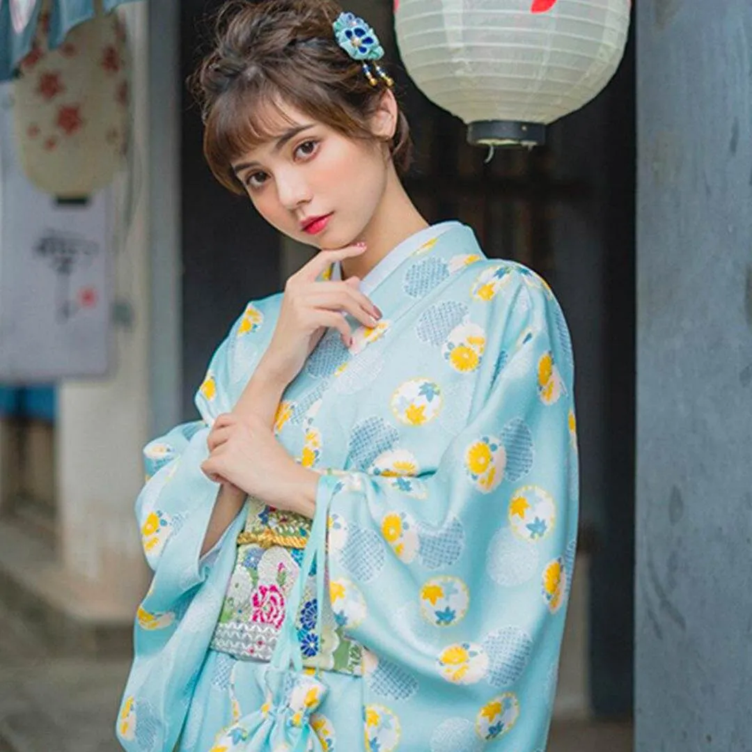 Japanese Traditional Dress Kimono