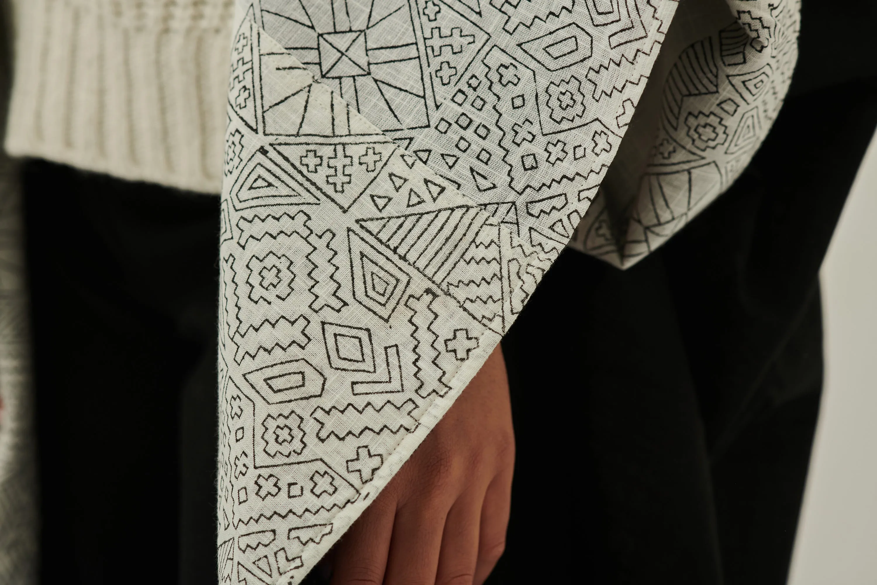 JIVA Cotton Kimono Sky