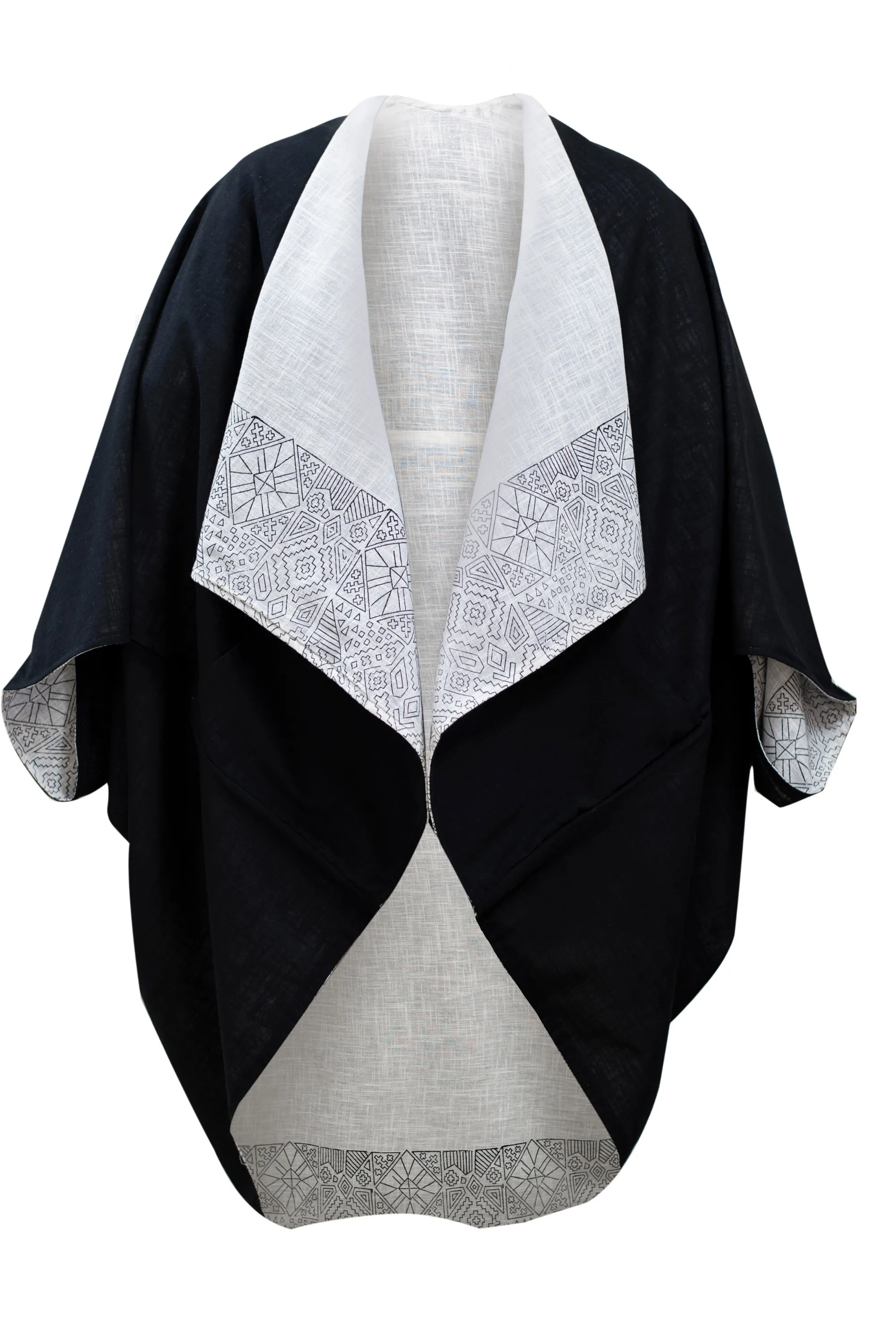 JIVA Cotton Kimono Sky