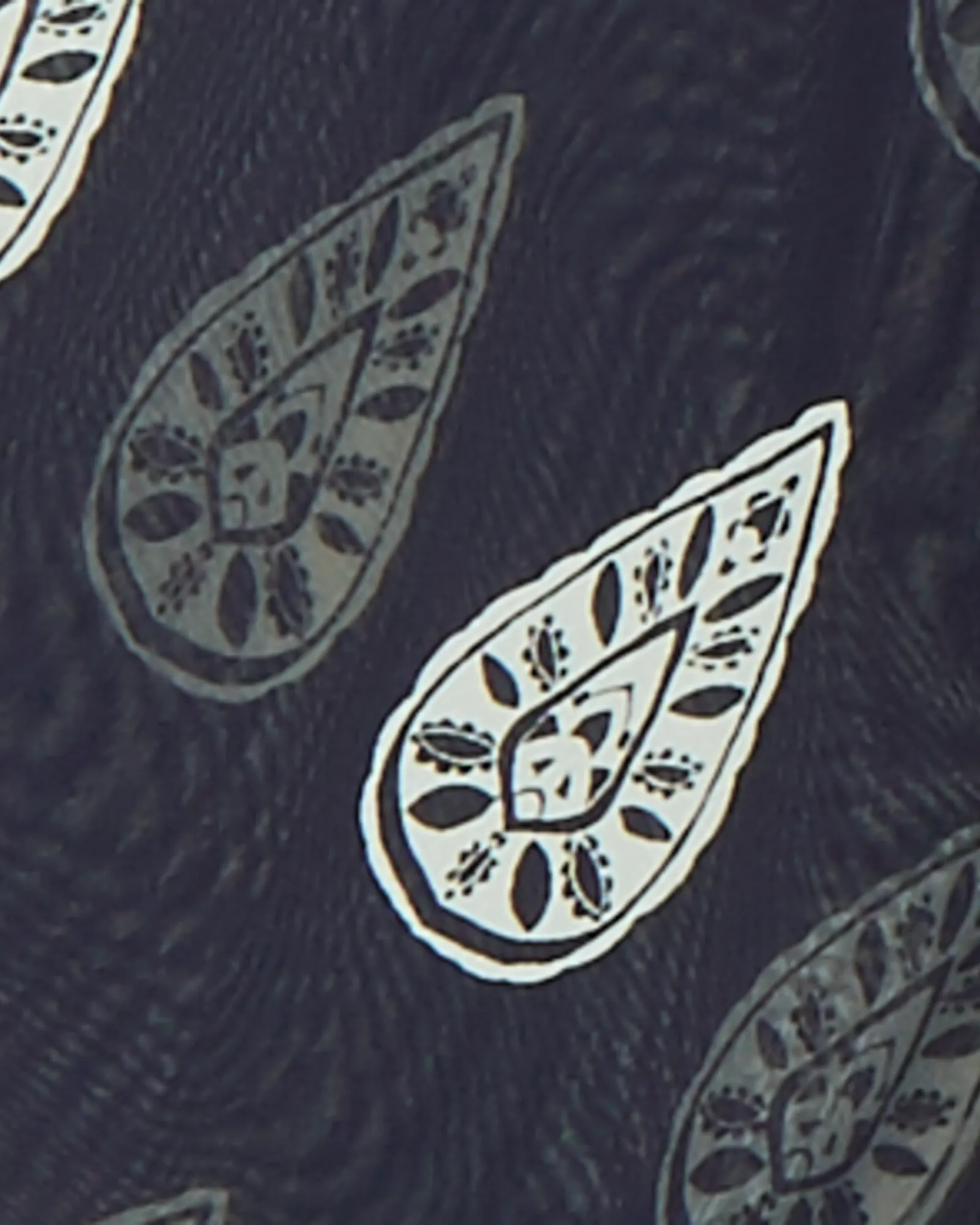 Julie Sheer Printed Kimono | Navy / Navy