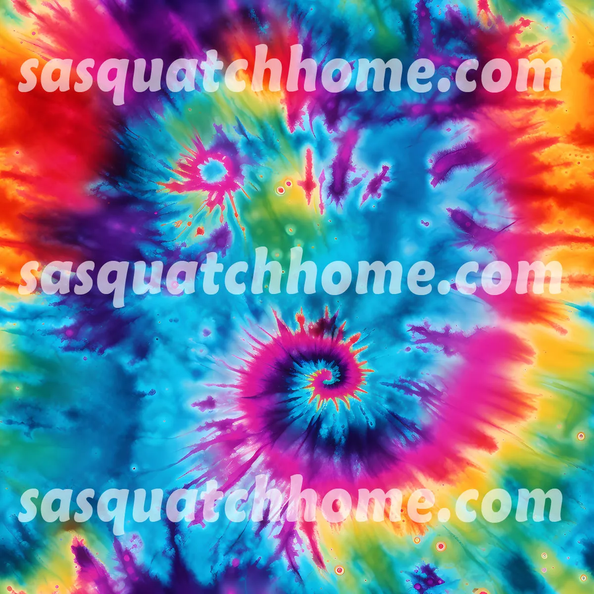 Kid's Hawaiian Vacation Shirt - Tie Dye (19) Designs