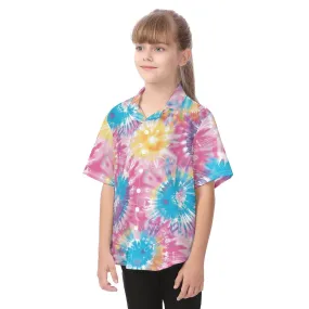 Kid's Hawaiian Vacation Shirt - Tie Dye (19) Designs