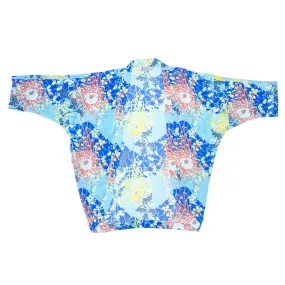 Kiku (Kimono Cover-Up) - Blue