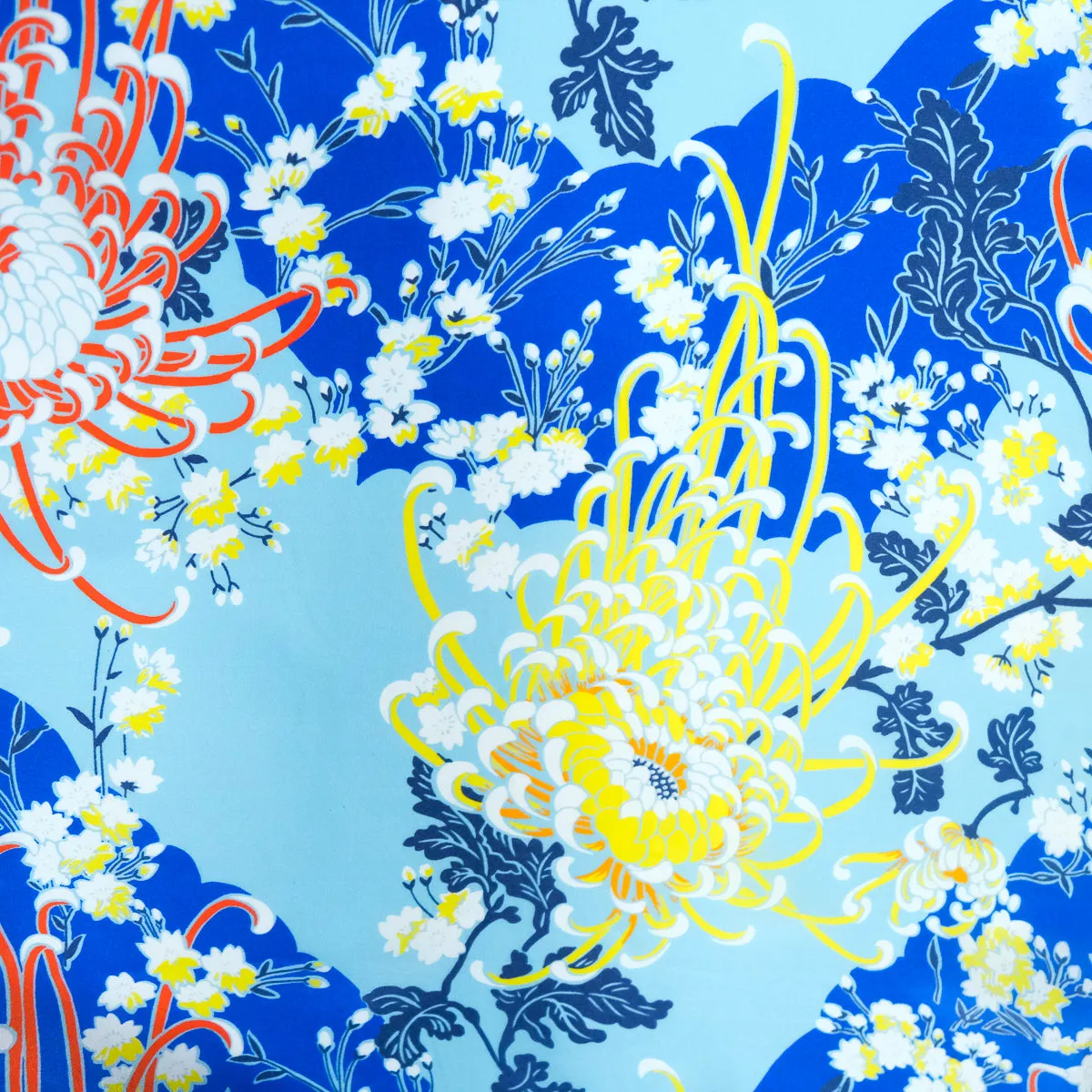 Kiku (Kimono Cover-Up) - Blue