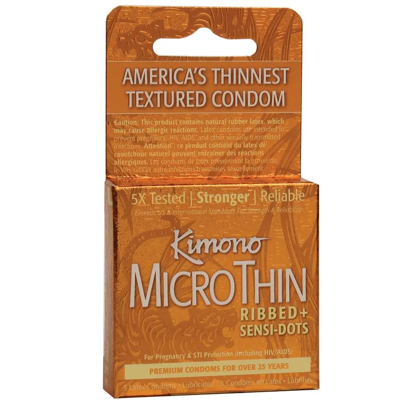 Kimono MicroThin Textured Condoms
