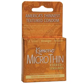 Kimono MicroThin Textured Condoms