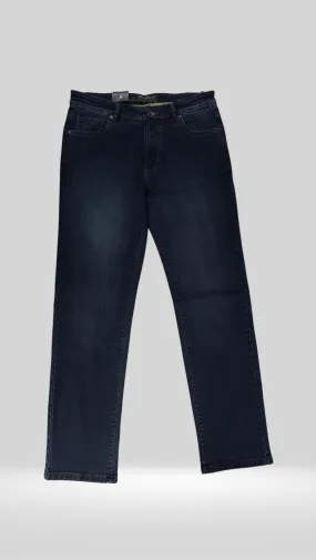 Klick Men Formal Mid Rise Dark Blue Jeans Art no - SCAA188