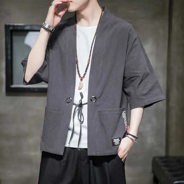 Light Blue Kimono Cardigan