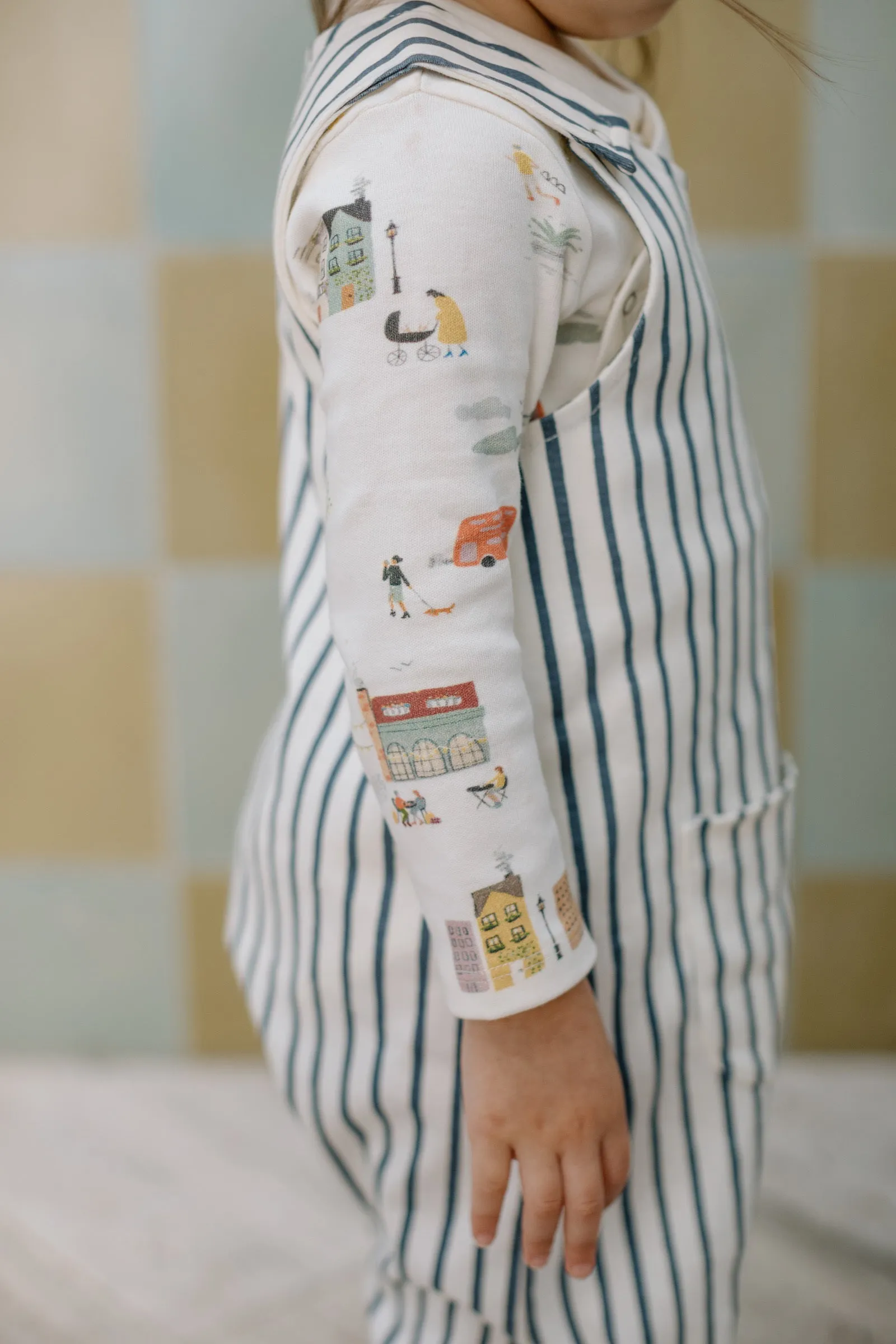 Long Sleeve Kimono One-Piece