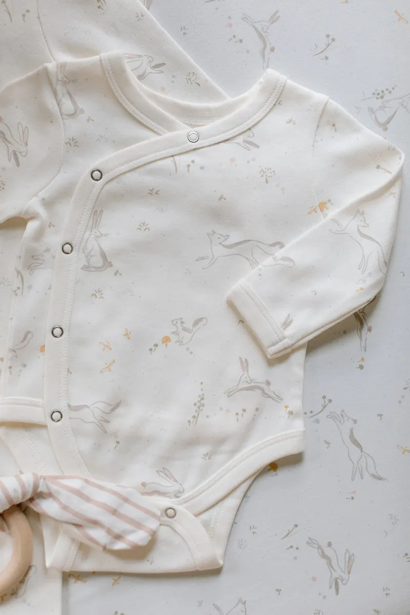 Long Sleeve Kimono One-Piece