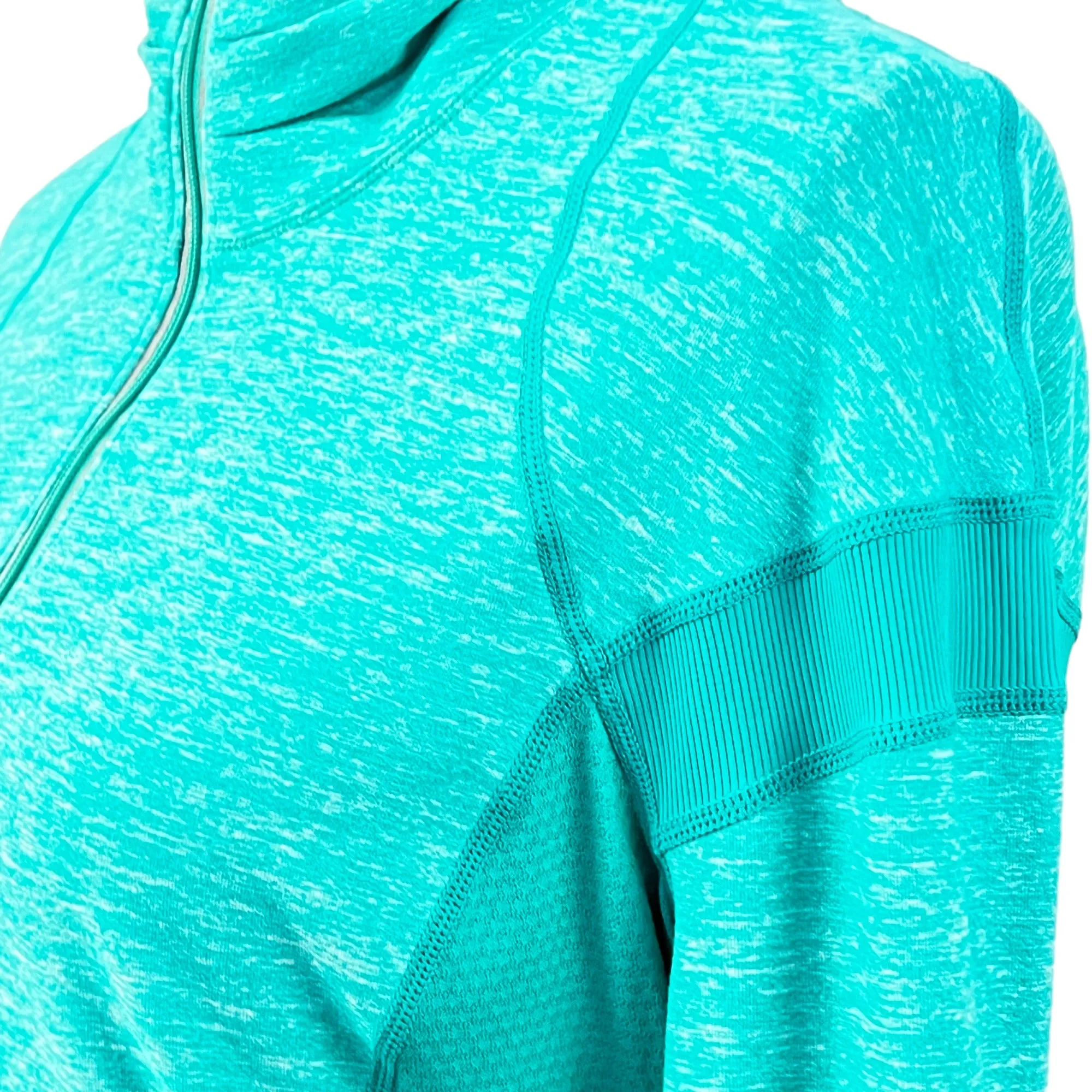Lululemon Athletica Teal Half Zip Pullover Jacket Size Medium