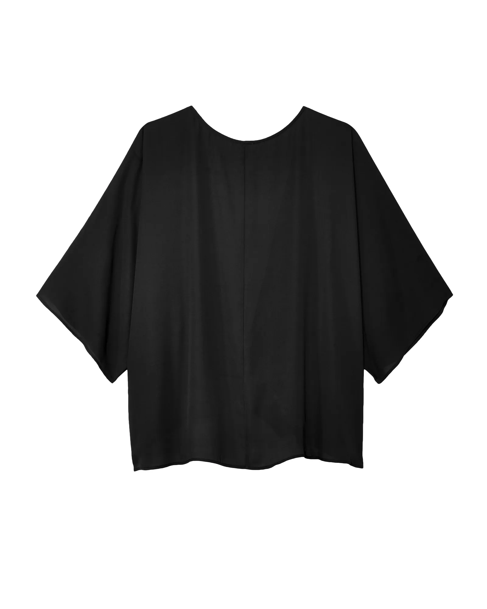 Macie Short Sleeve Kimono | Black
