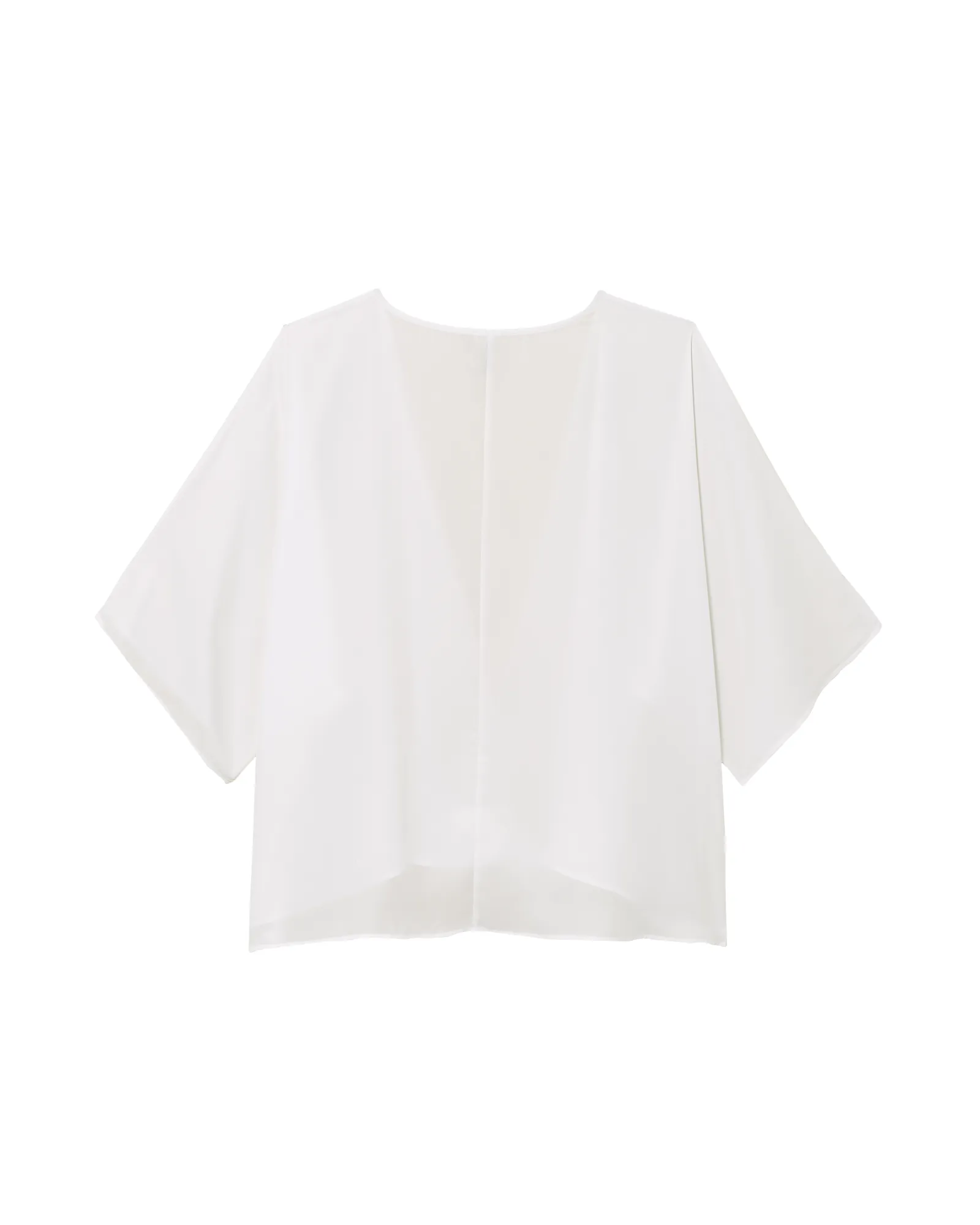 Macie Short Sleeve Kimono | White