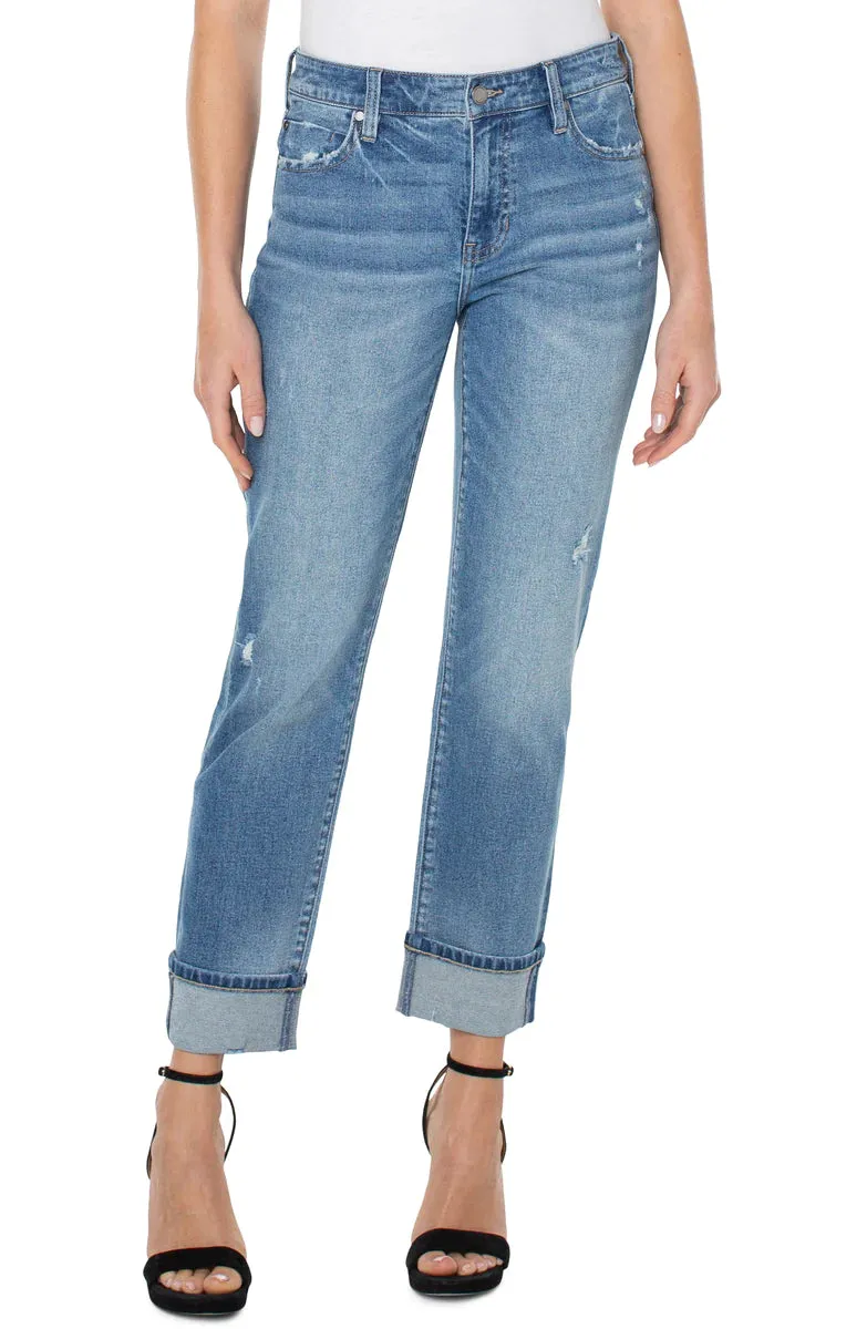 Marley Girlfriend Cuffed Jean