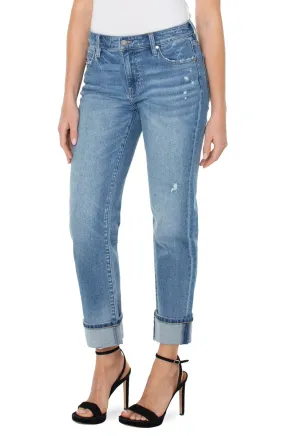 Marley Girlfriend Cuffed Jean