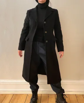 MAX&Co. Wool & Angora Blend Long Coat