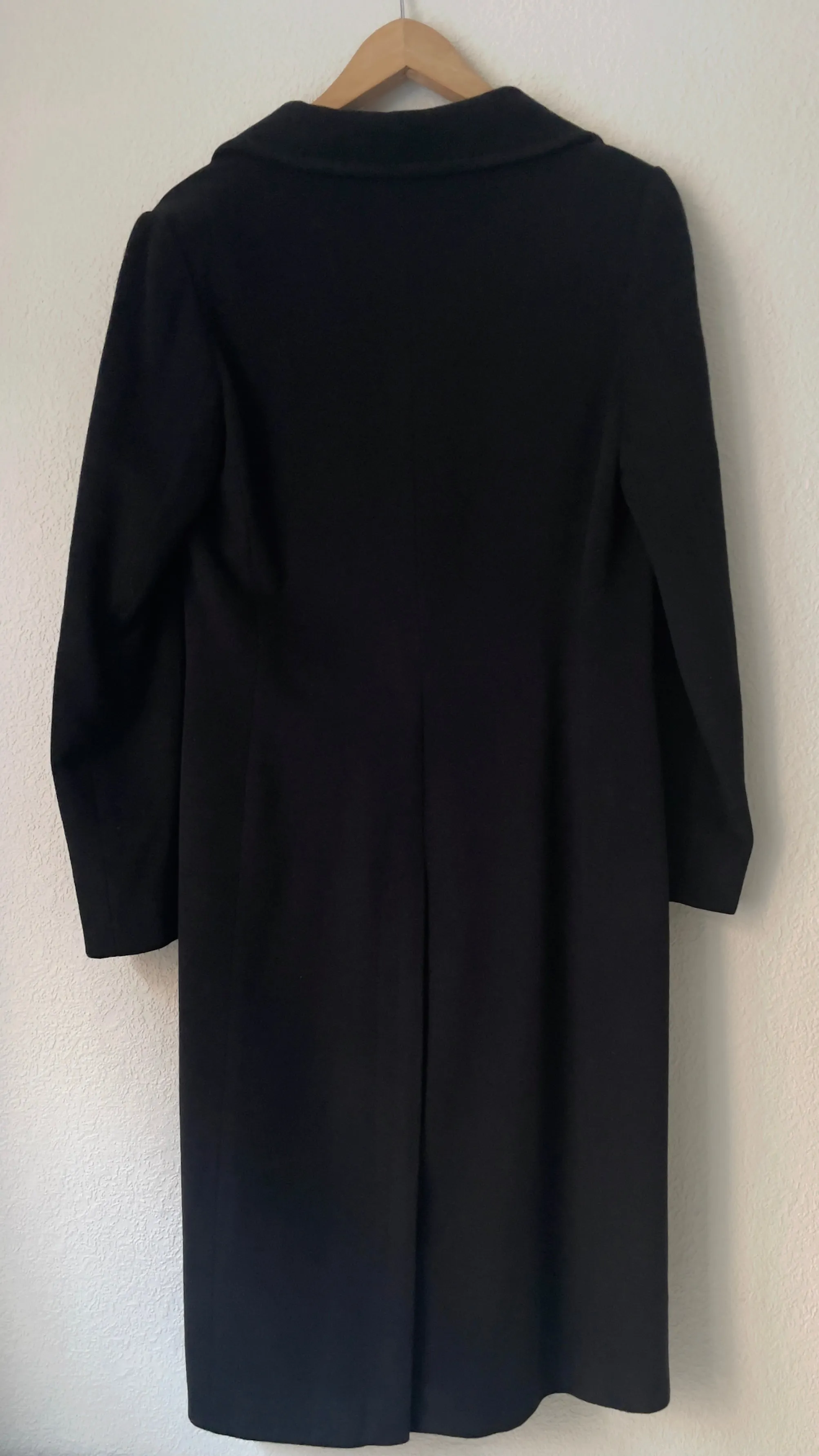MAX&Co. Wool & Angora Blend Long Coat