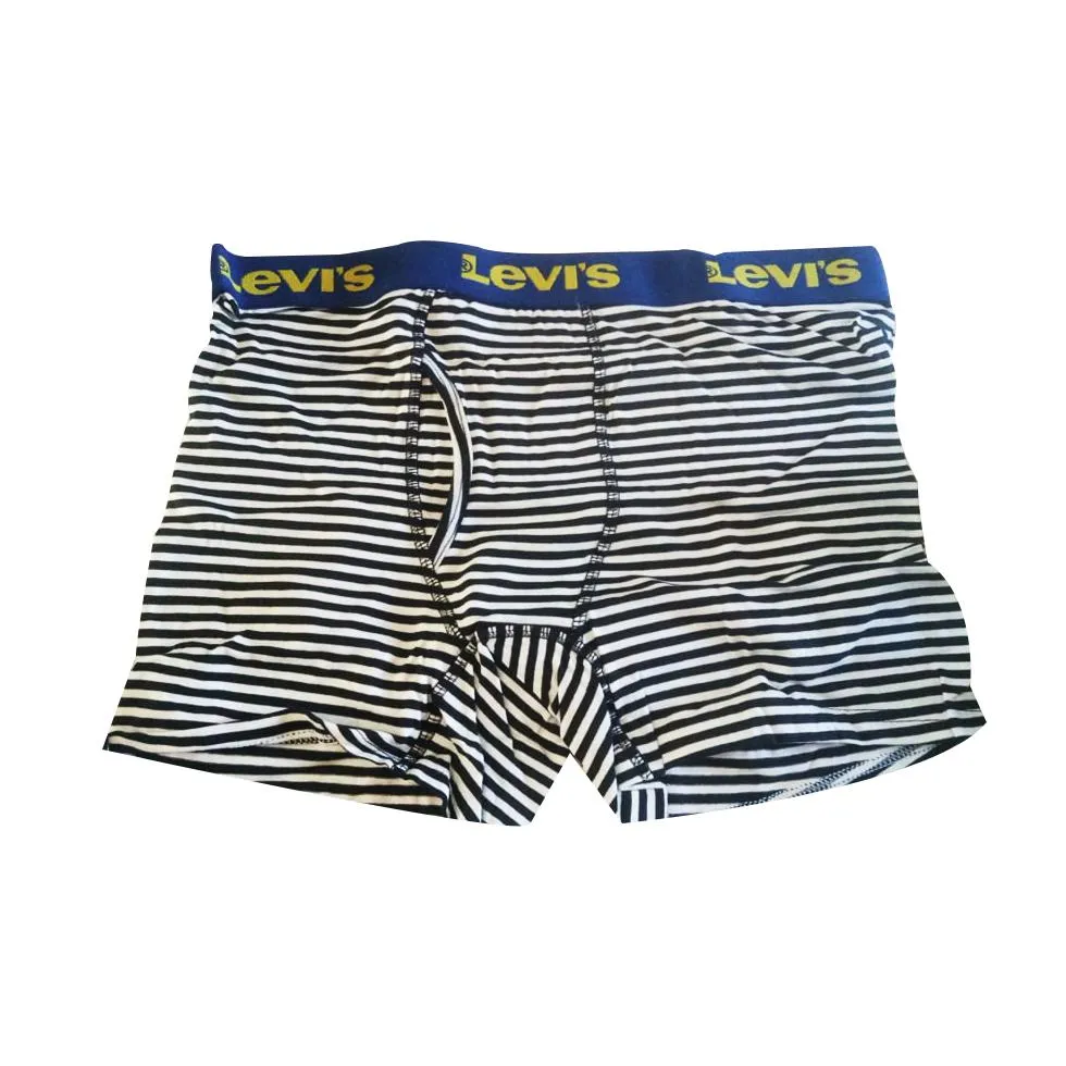 Men's Levi Cotton Stretch Boxer Briefs Underwear (Large)