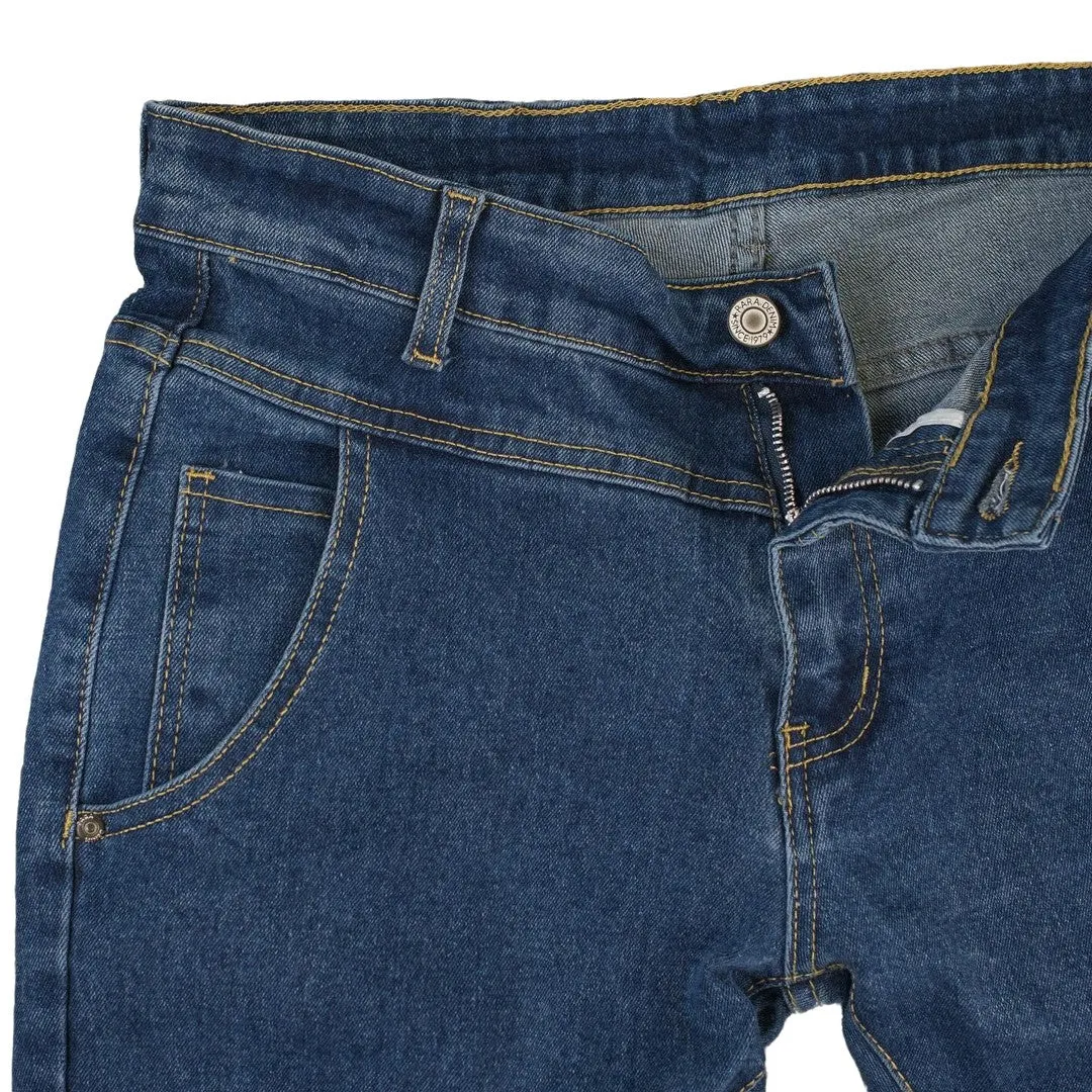 Men’s Patchwork Slim Fit Denim Jeans