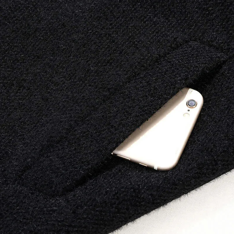 Men's Slim Fit Wool Coat