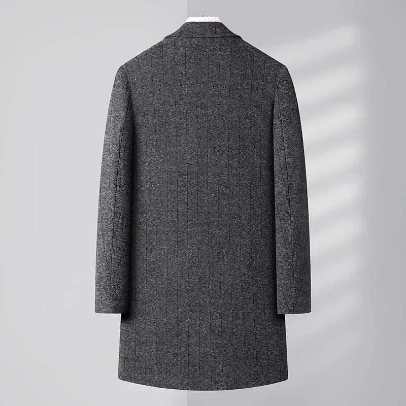 Men's Slim Fit Wool Coat