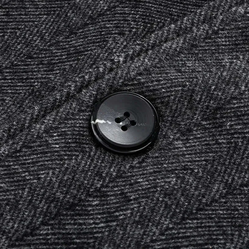 Men's Slim Fit Wool Coat