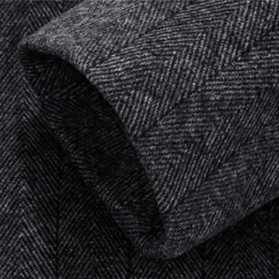 Men's Slim Fit Wool Coat