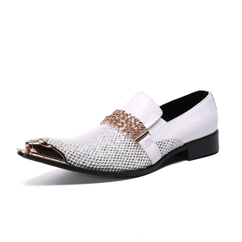 Metaldecor Mesh Low Top Oxford For Men