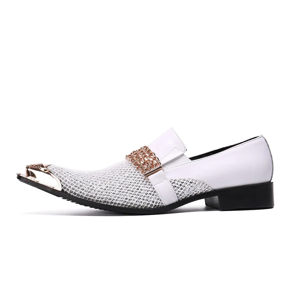 Metaldecor Mesh Low Top Oxford For Men