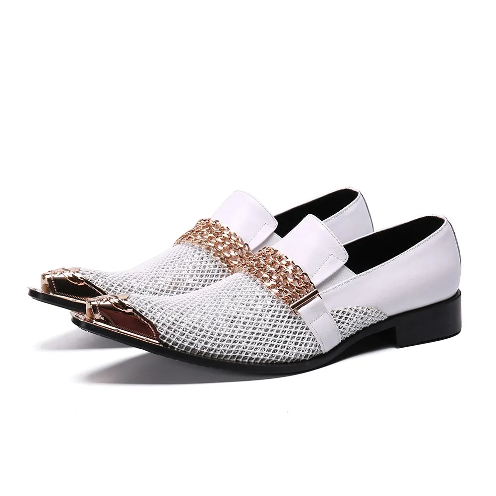 Metaldecor Mesh Low Top Oxford For Men