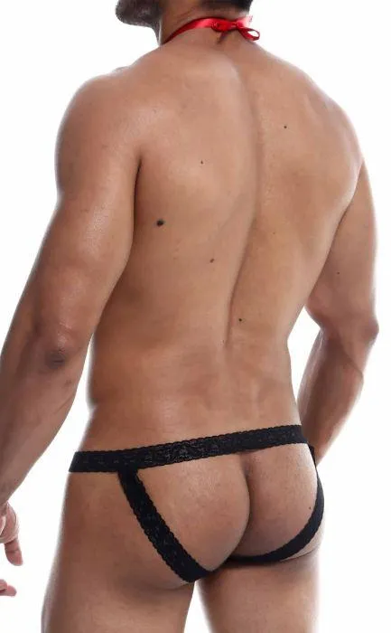 MOB Tuxedo Lace Thong