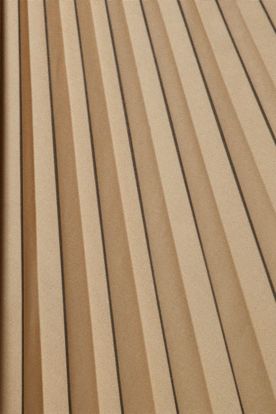 Nesrine Pleated Skirt - Camel