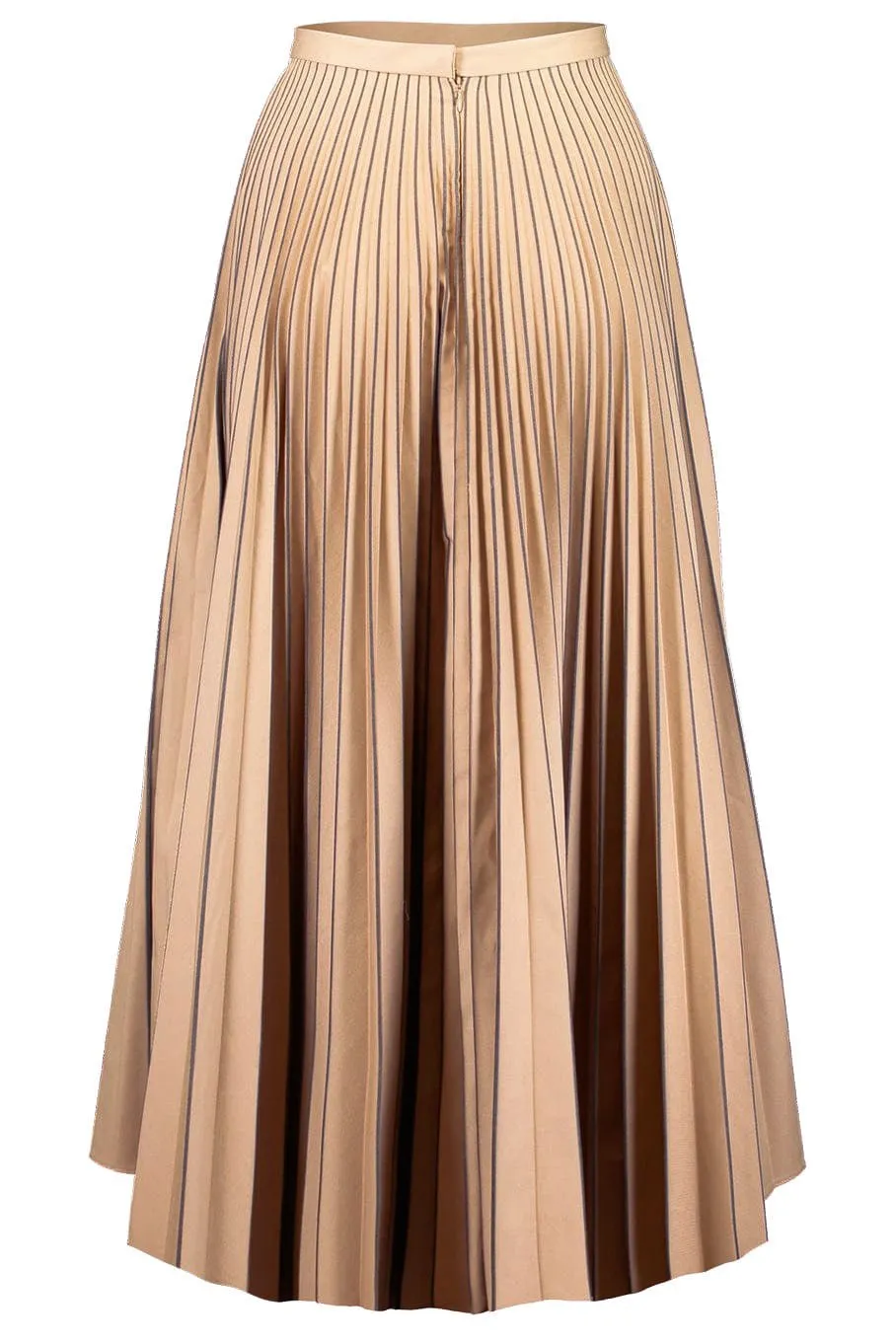 Nesrine Pleated Skirt - Camel