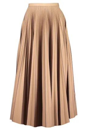 Nesrine Pleated Skirt - Camel