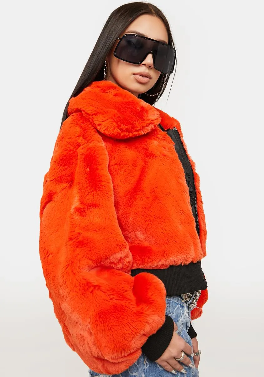 Orange Drew Street Jacket