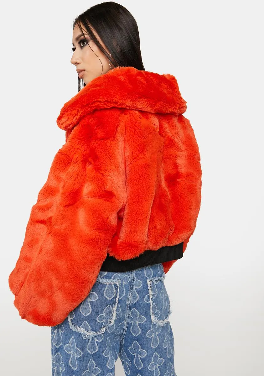 Orange Drew Street Jacket