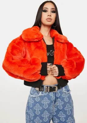 Orange Drew Street Jacket