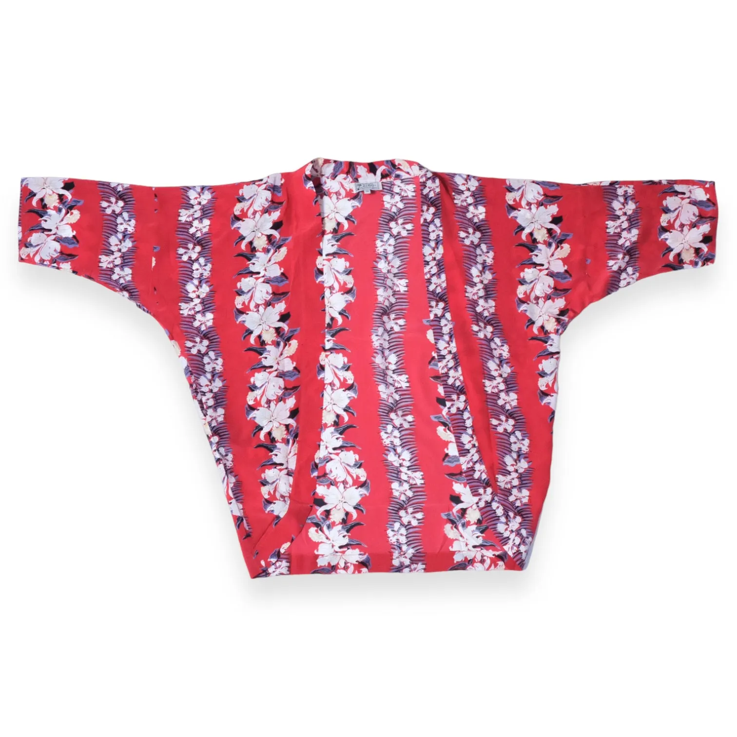 Orchid (Kimono Cover-Up) - Red