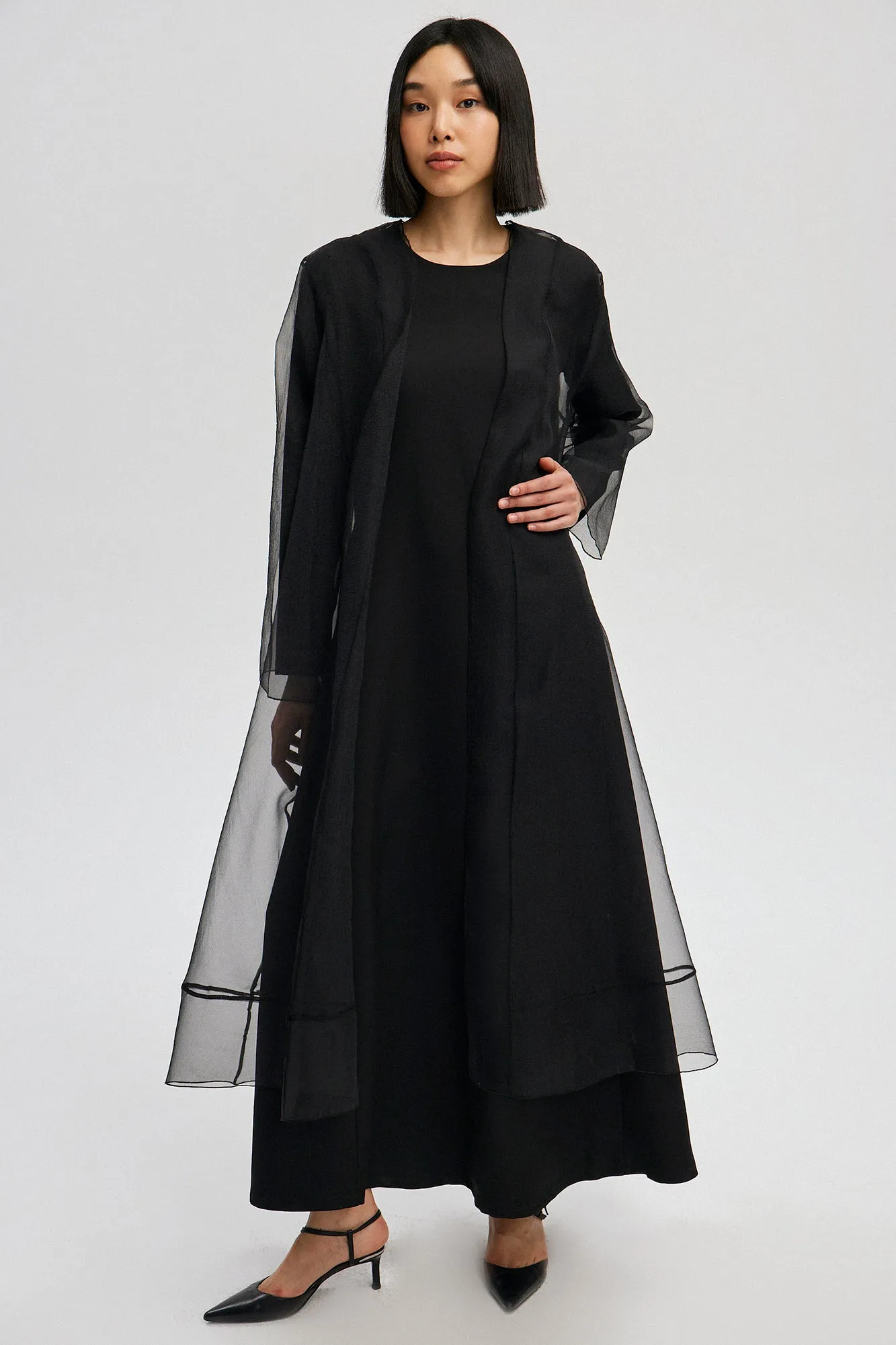 ORGANZA KIMONO